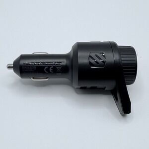 Scosche Bluetooth FM Transmitter (2.4A/12W 2-Port USB-A) - Black